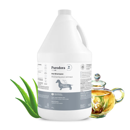 Deodorizing Dog Shampoo for Sensitive Skin 135oz |
