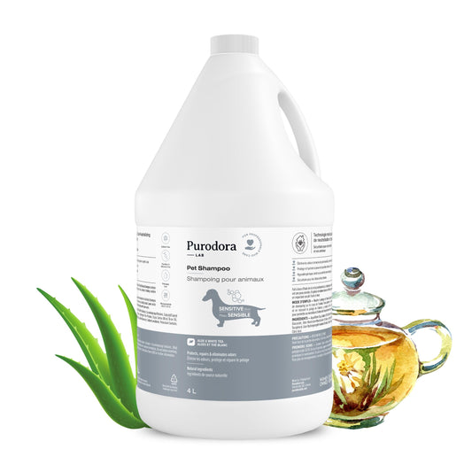 Deodorizing Dog Shampoo for Sensitive Skin 135oz |