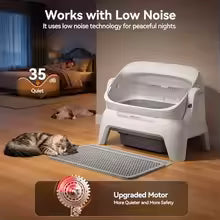 Whisper Clean Self-Cleaning Litter Box