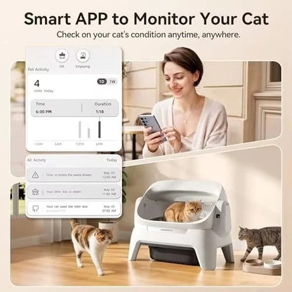 Whisper Clean Self-Cleaning Litter Box