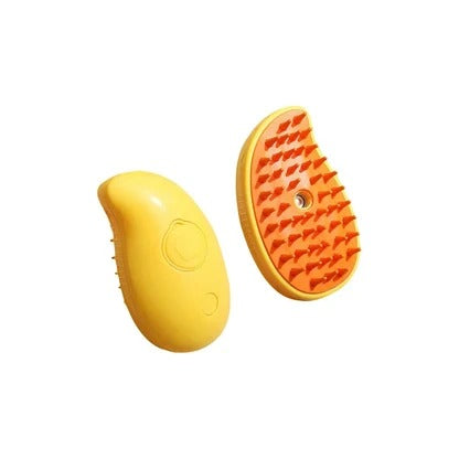 2-in-1 Self-Cleaning Pet Grooming Brush for Dogs & Cats