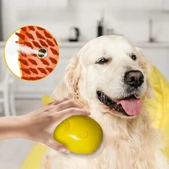 2-in-1 Self-Cleaning Pet Grooming Brush for Dogs & Cats